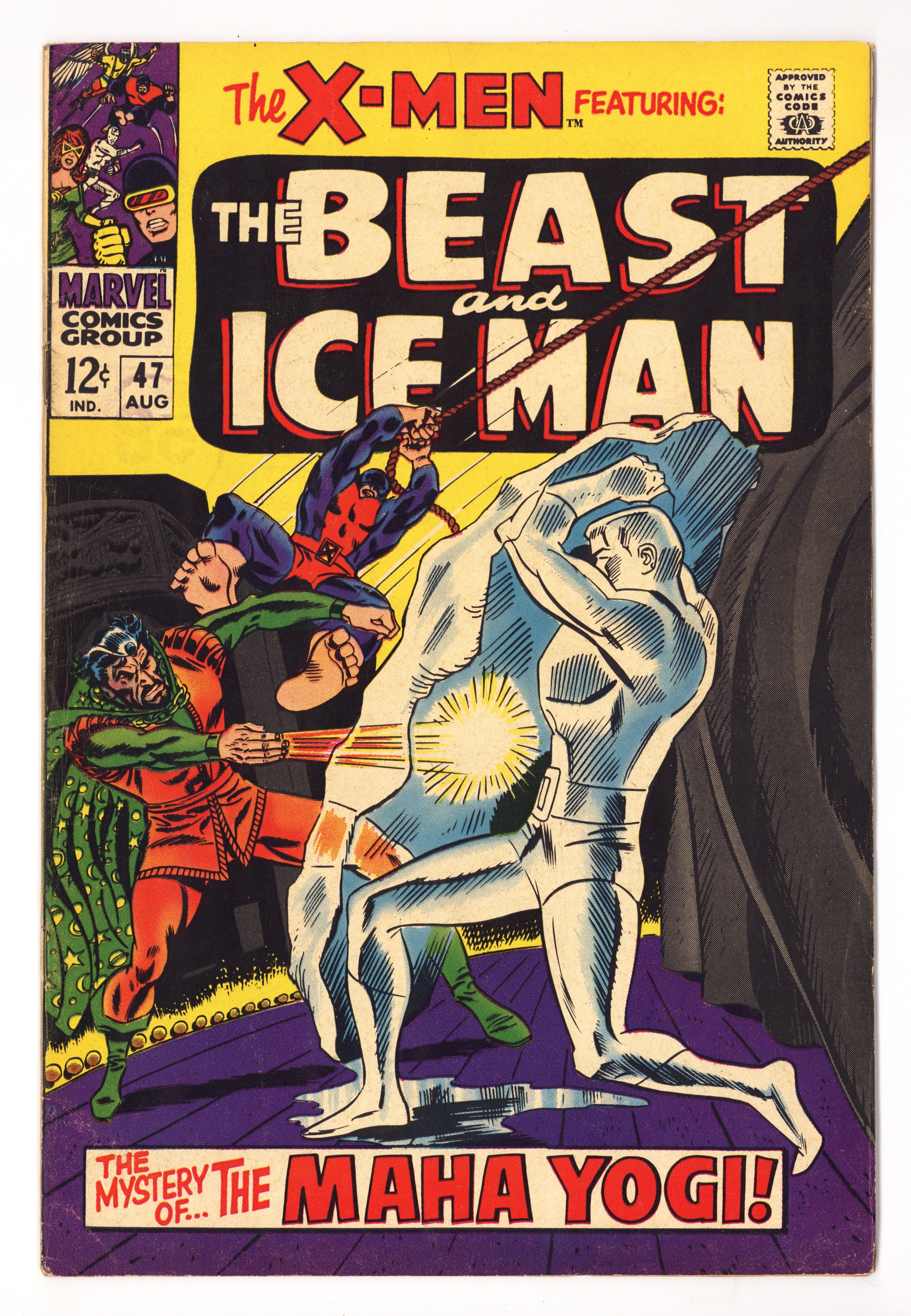 The X-Men Vol 1 47  FN- (5.5)   (1968)        