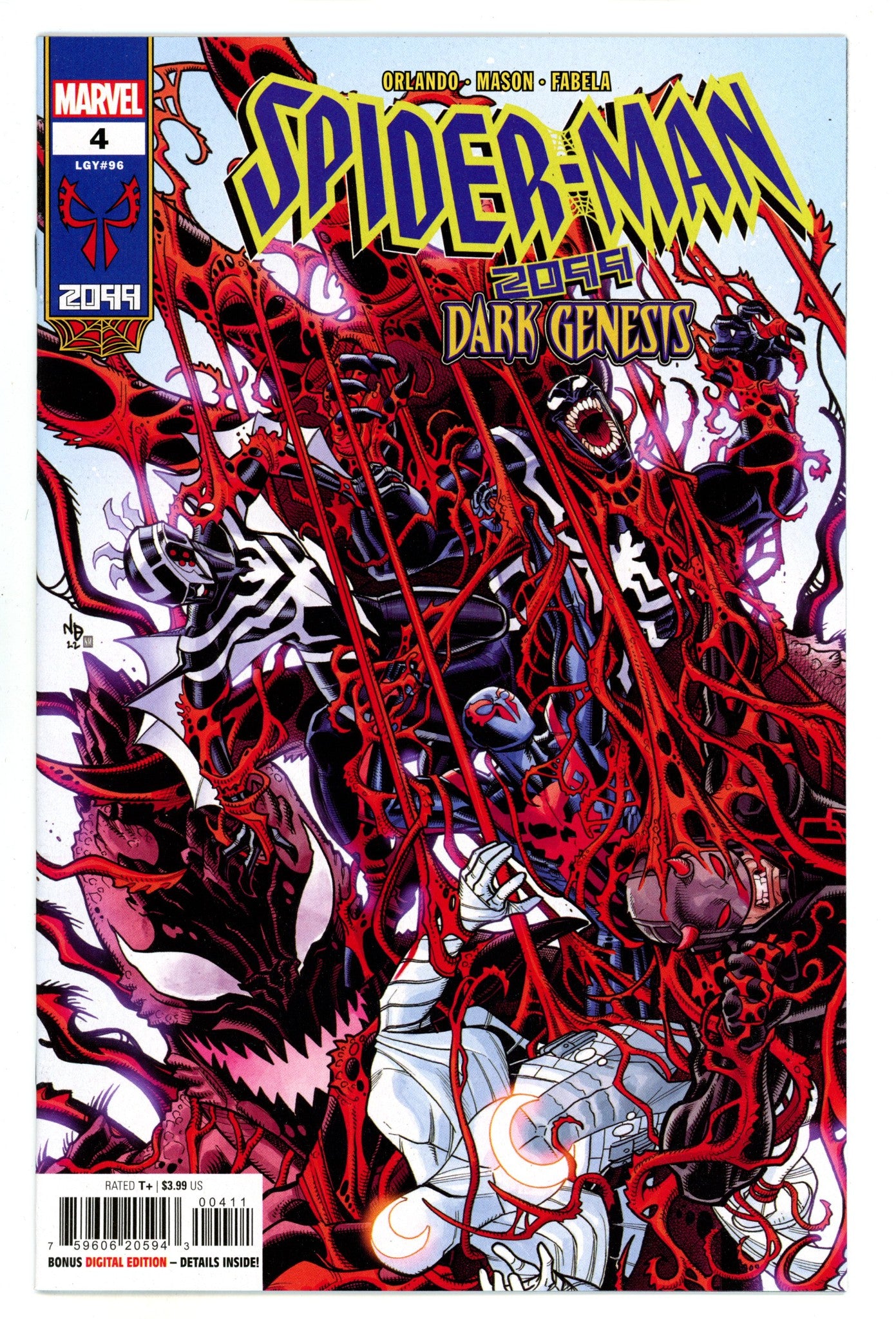 Spider-Man 2099: Dark Genesis  4 (96)  High Grade  (2023)  