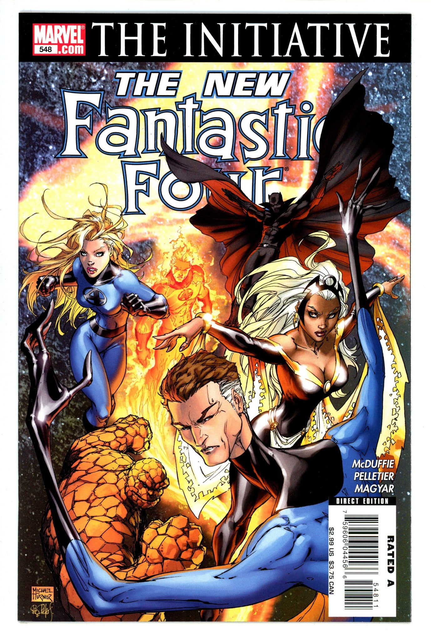 Fantastic Four Vol 3 548 High Grade (2007) 
