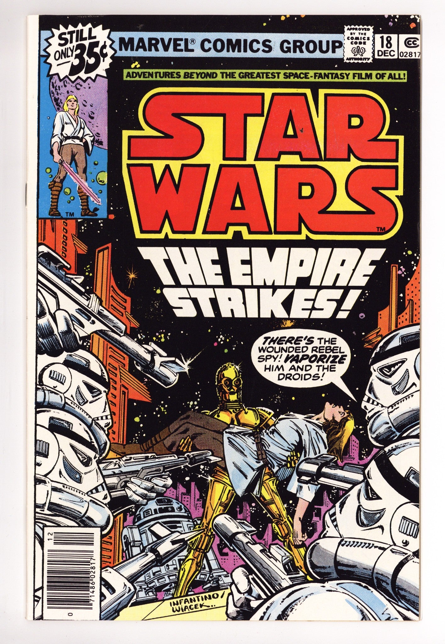 Star Wars Vol 1 18 FN/VF (7.0) (1978) 