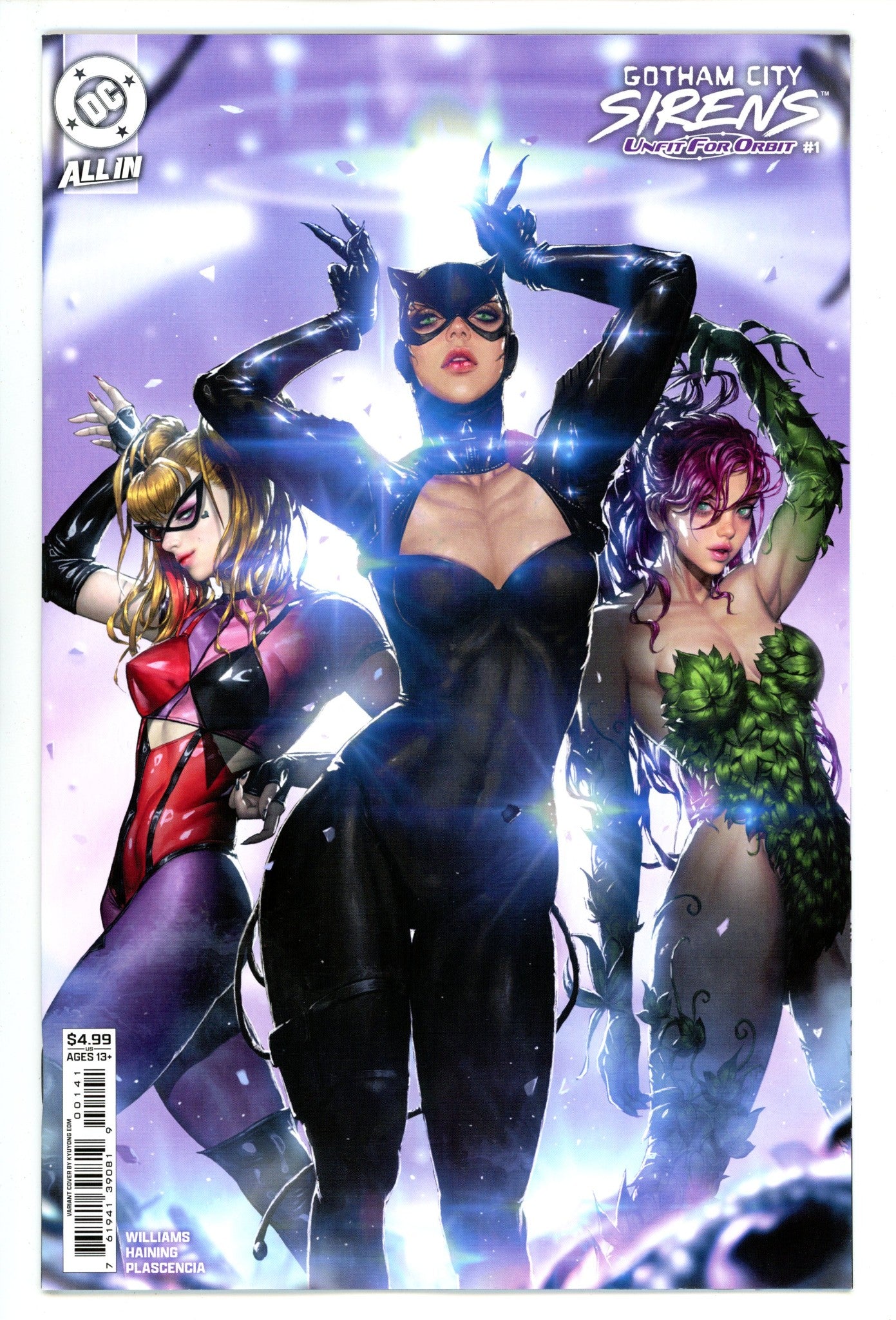 Gotham City Sirens Unfit For Orbit  1 Eom  Variant   (2025)
