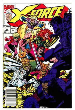X-Force Vol 1 14 High Grade (1992) Newsstand