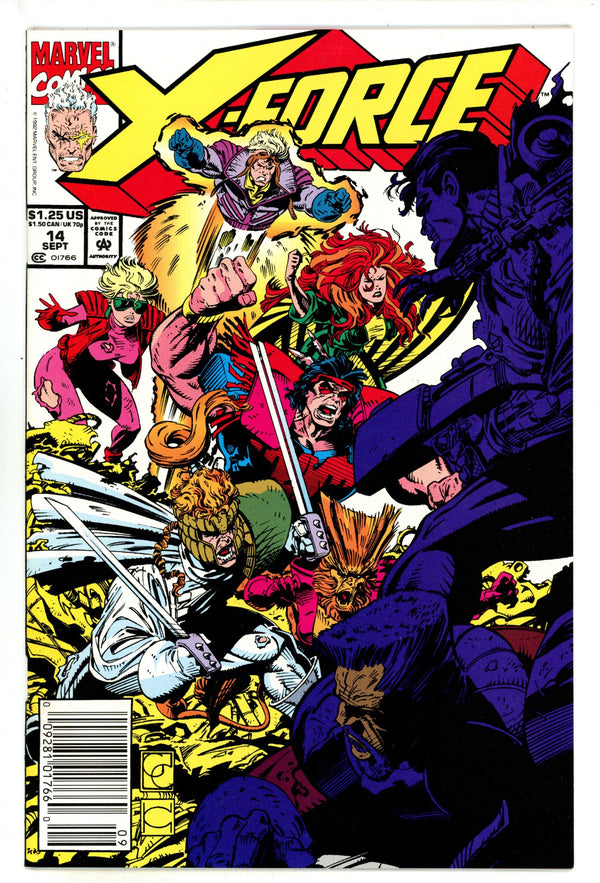 X-Force Vol 1 14 High Grade (1992) Newsstand