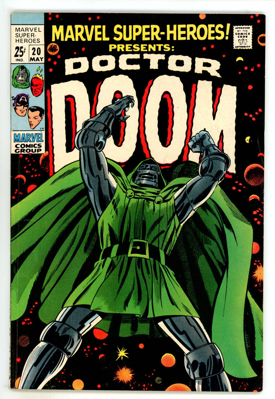 Marvel Super-Heroes 20 FN+ (6.5) (1969) 
