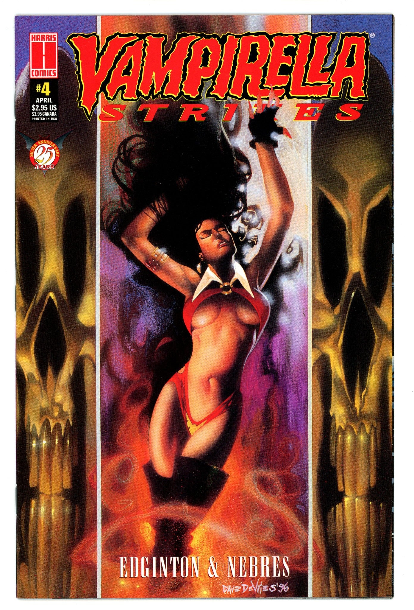 Vampirella Strikes Vol 1 4 Mid Grade (1996) 