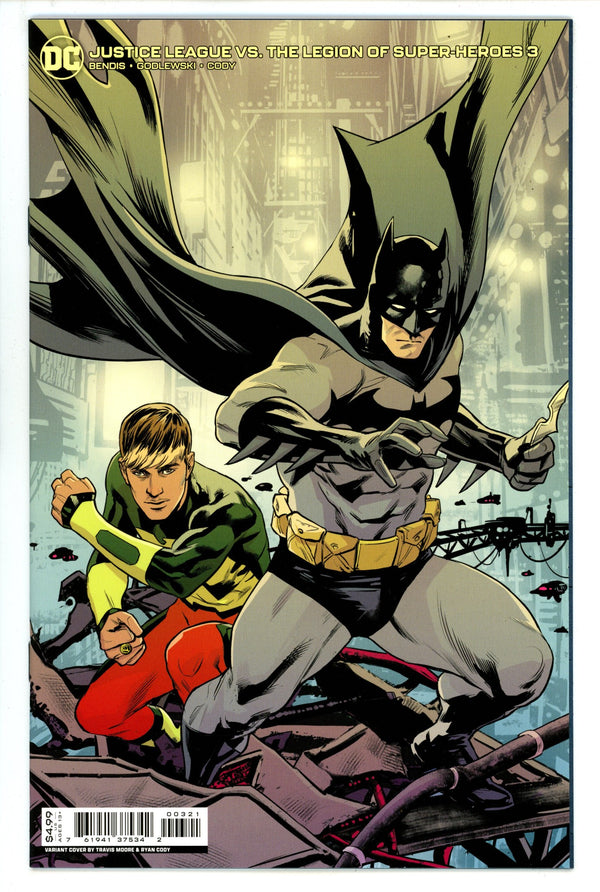 Justice League vs. the Legion of Super-Heroes 3 High Grade (2022) Moore Variant