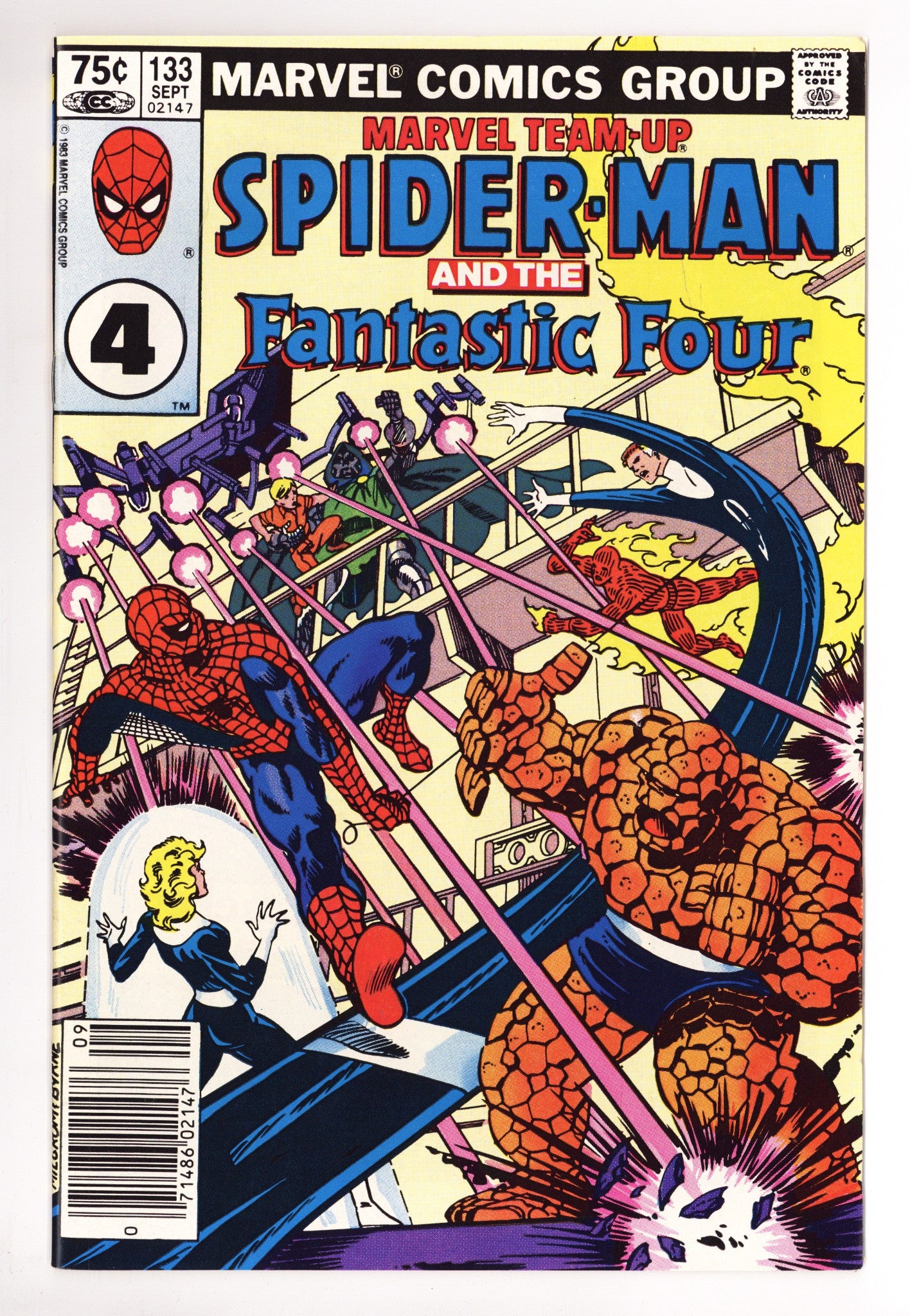 Marvel Team-Up Vol 1 133 VF (8.0) (1983) Canadian Price Variant 