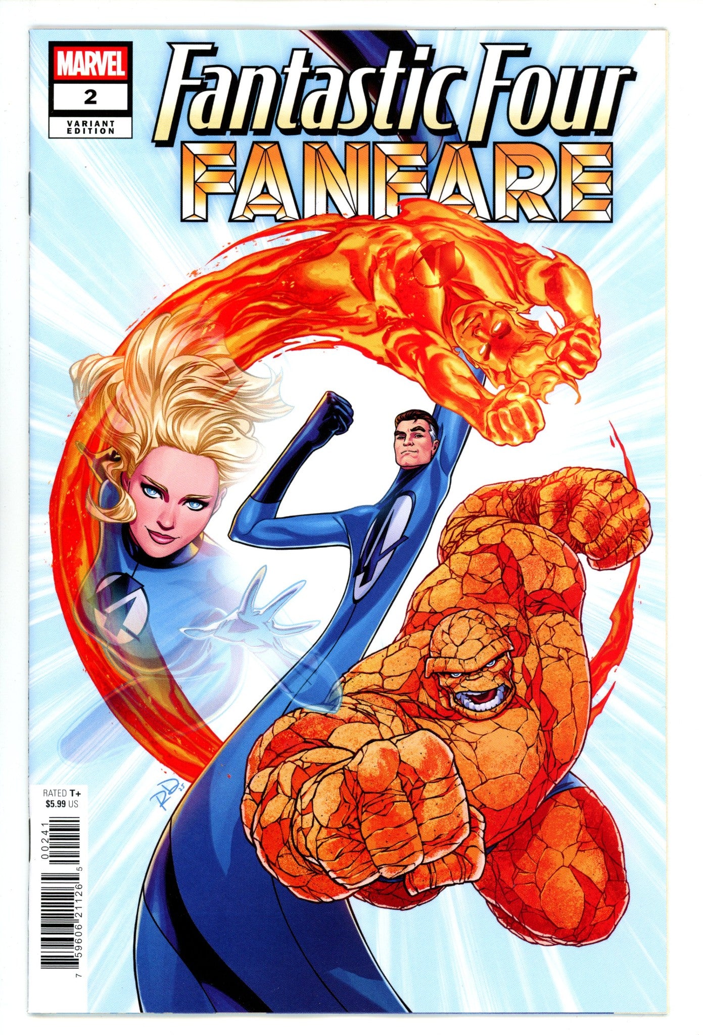 Fantastic Four Fanfare 2 Dauterman Variant (2025)