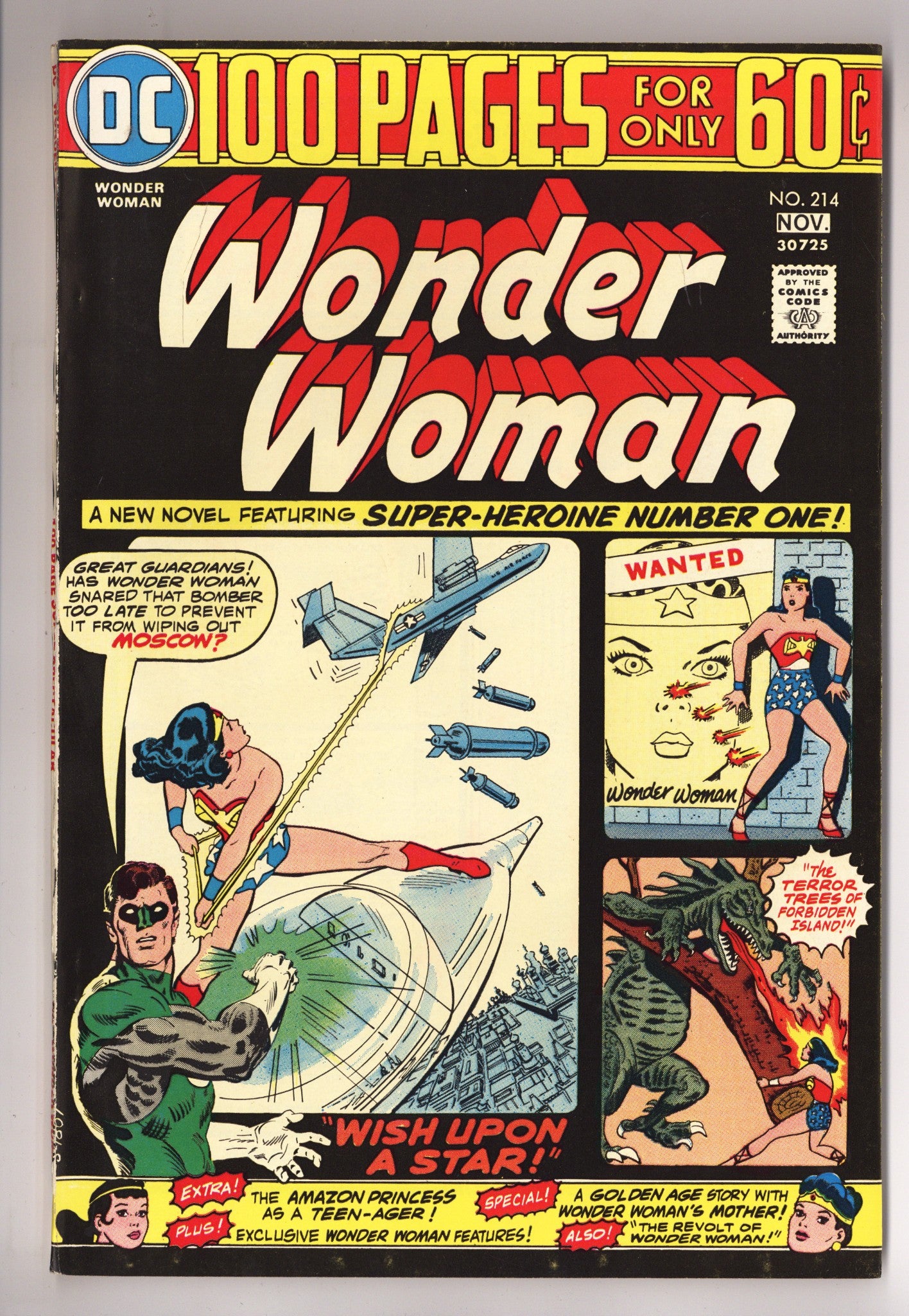 Wonder Woman Vol 1 214  VF/NM (9.0)   (1974)        