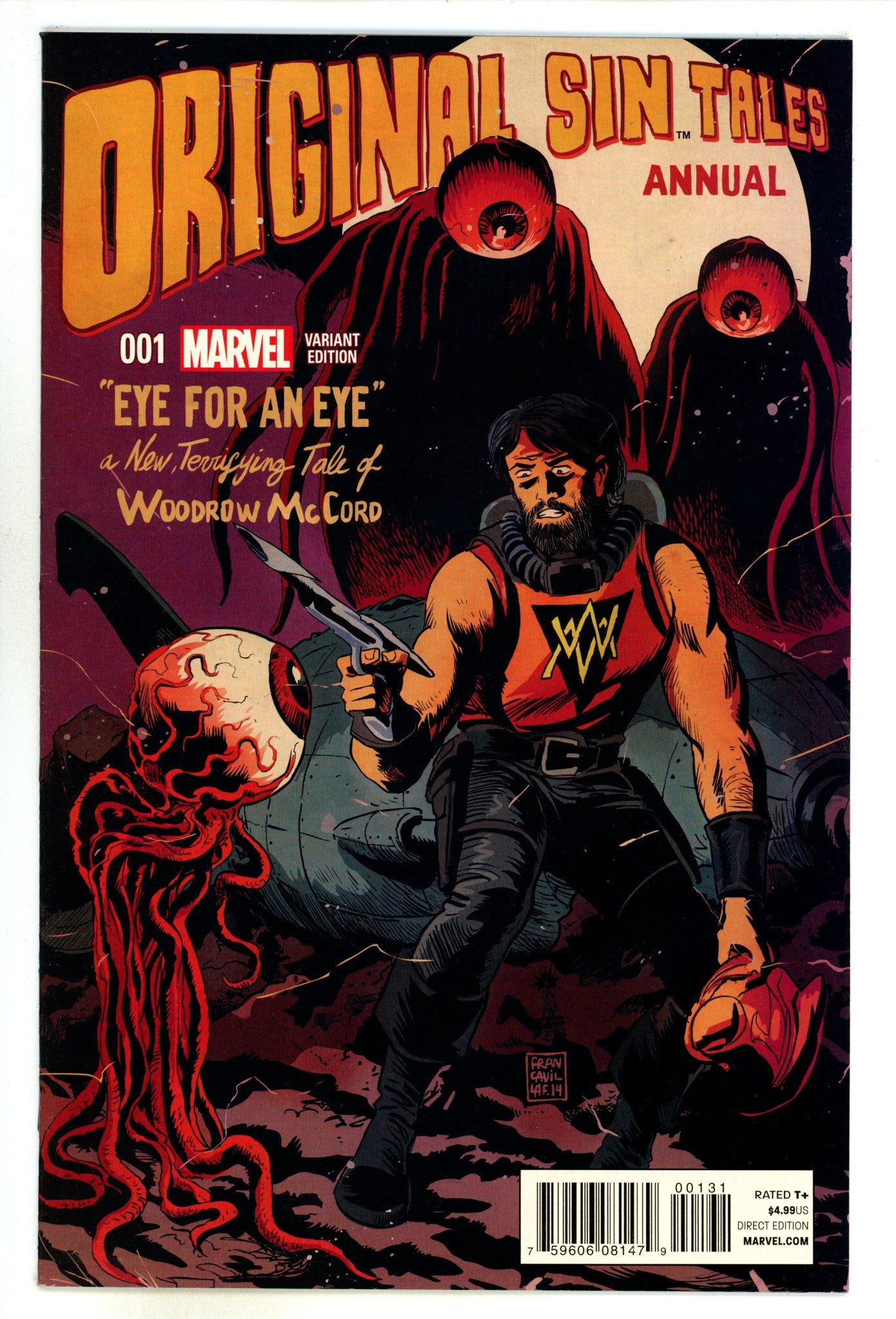 Original Sin Annual 1 High Grade (2014) Francavilla Variant 