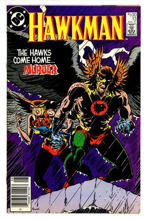 Hawkman Vol 2 13 FN+ (6.5) (1987) Canadian Price Variant