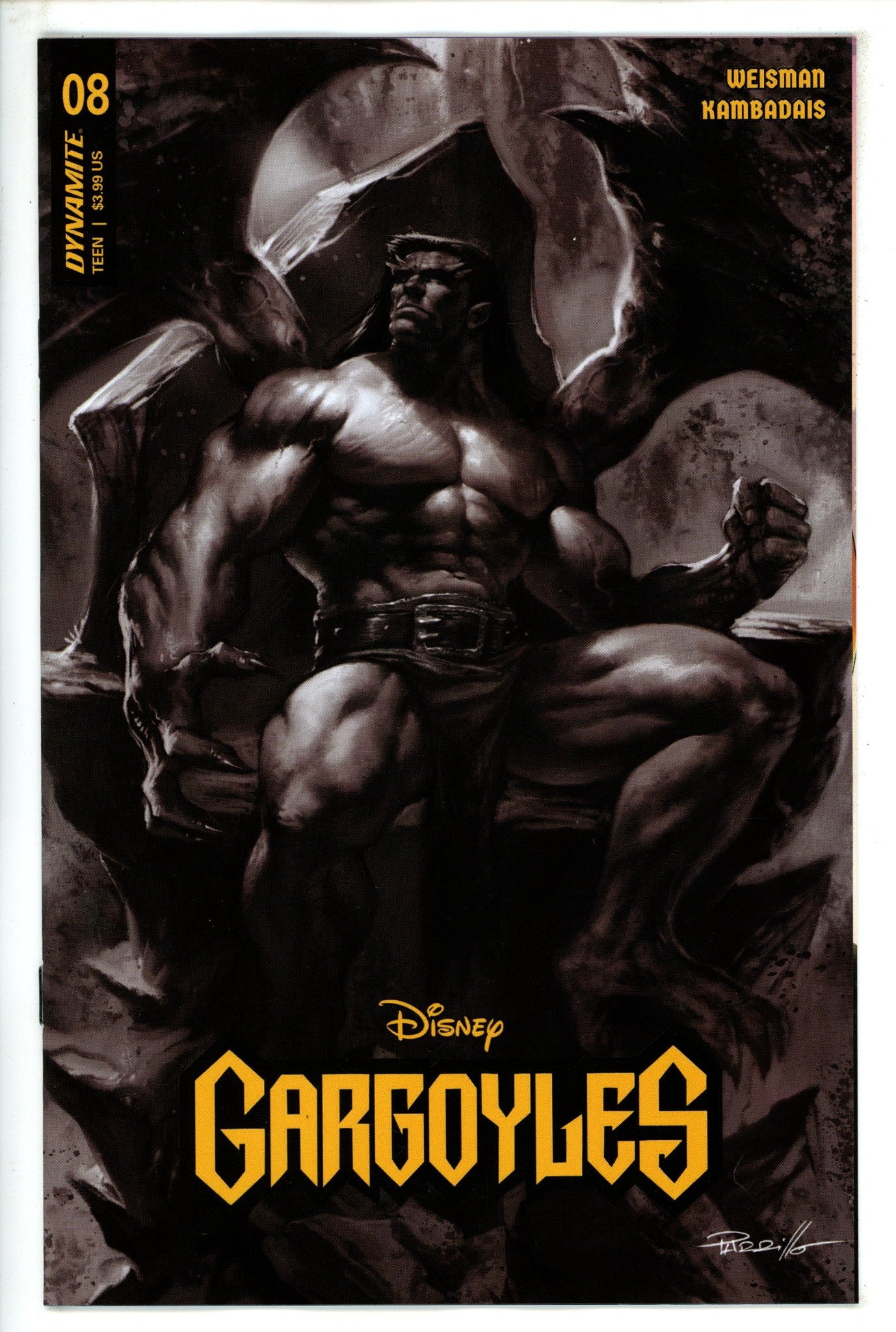Gargoyles 8 Parrillo B&W Incentive Variant (2023)