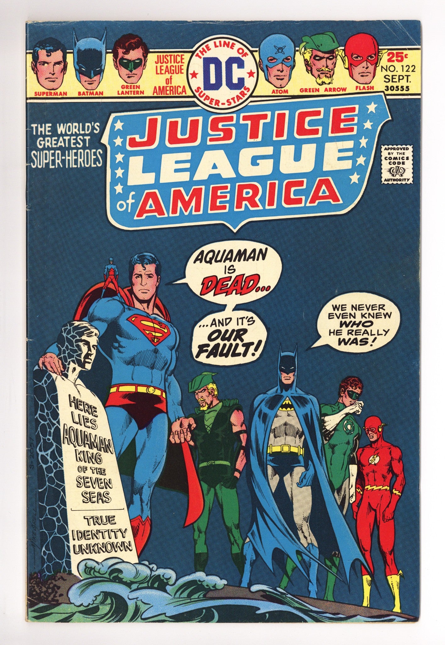 Justice League of America Vol 1 122 FN- (5.5) (1975) 