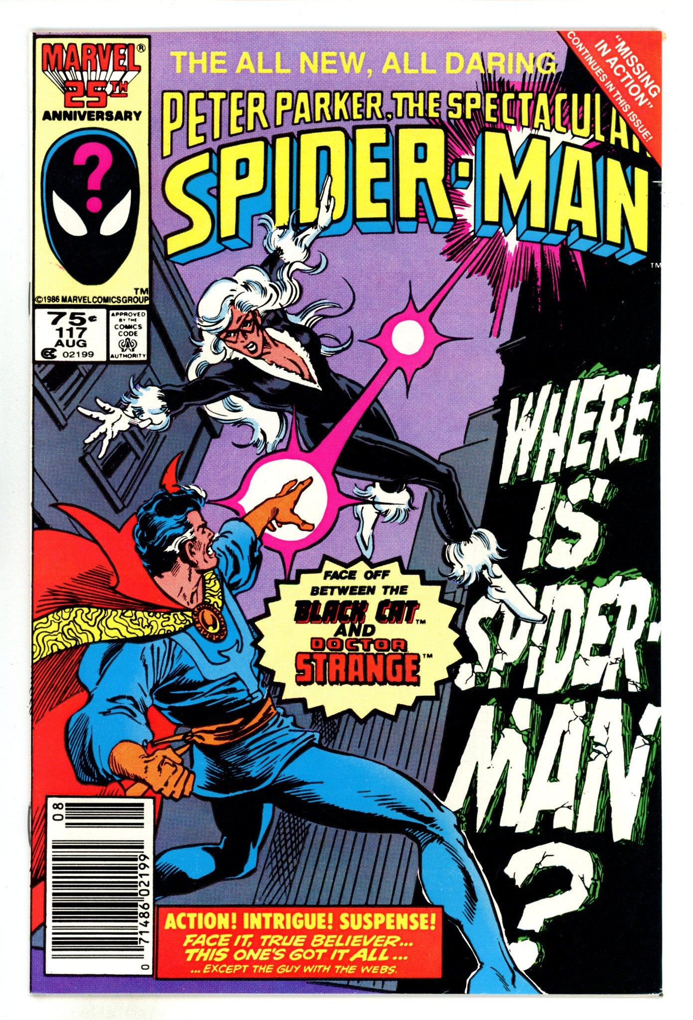 The Spectacular Spider-Man Vol 1 117 High Grade (1986) Newsstand 
