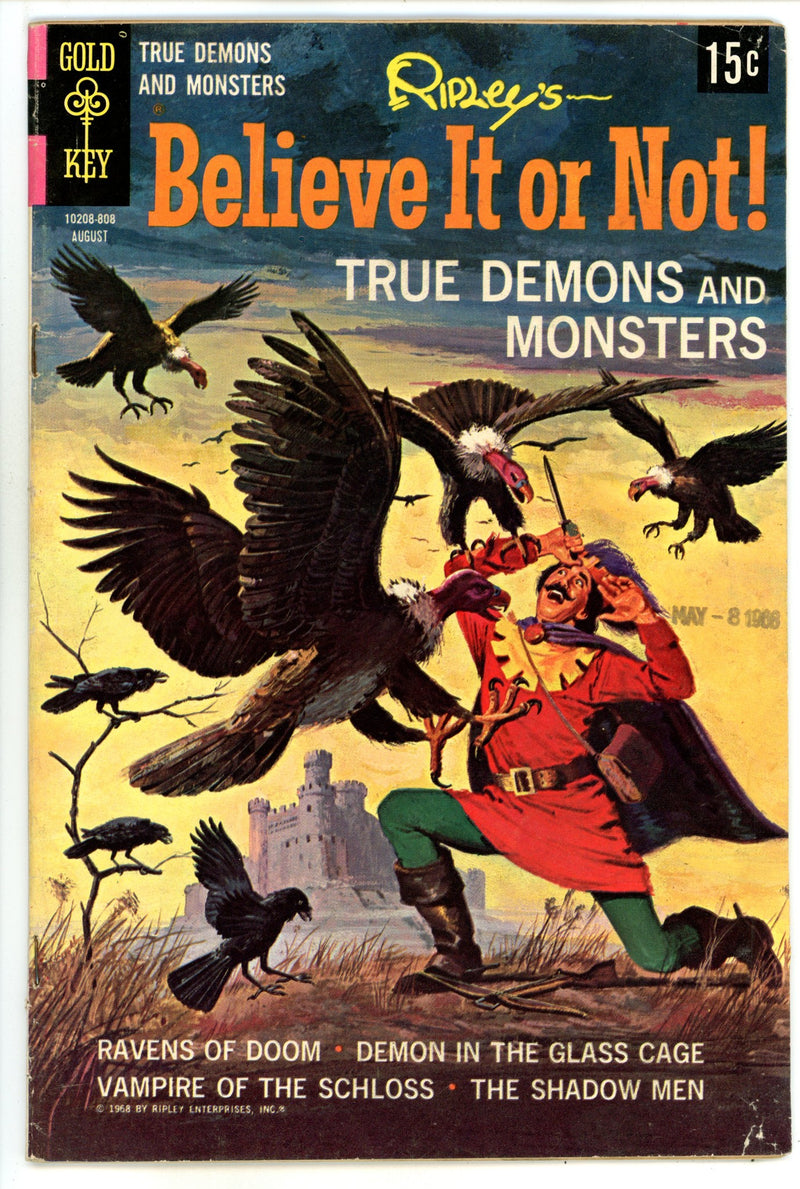 Ripley's Believe It or Not! 10 VG (4.0) 15¬¢ Variant (1968) 