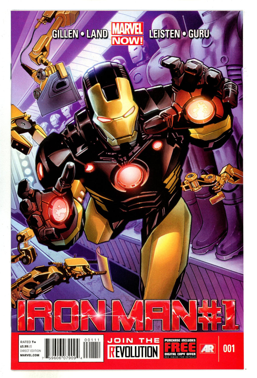 Iron Man Vol 5 1 High Grade (2013) 