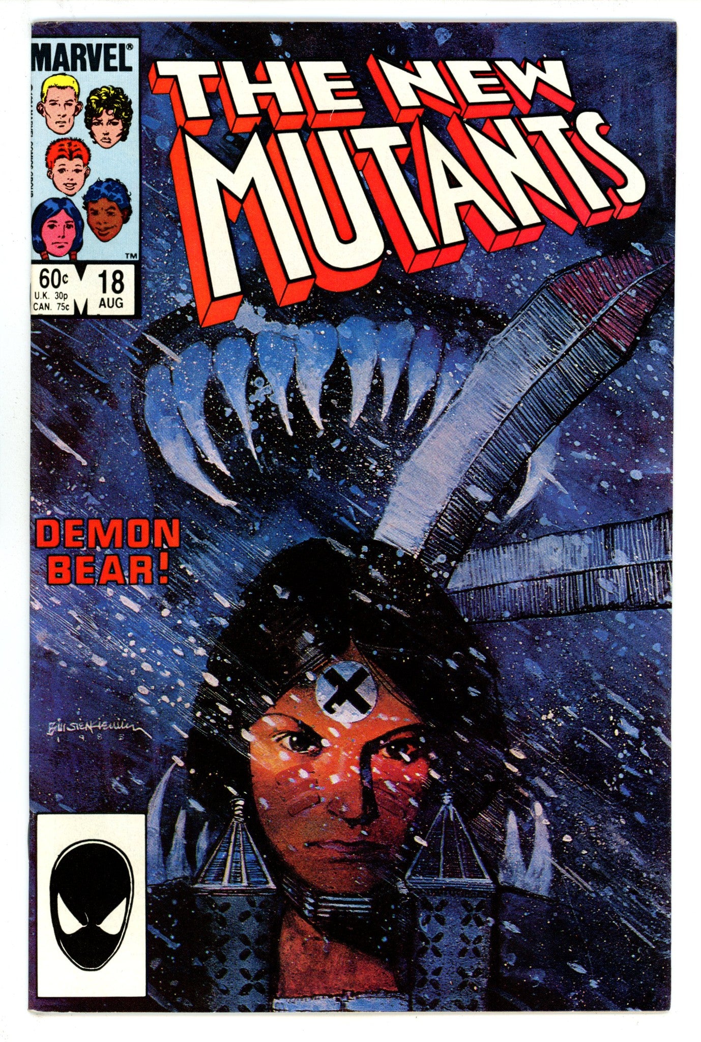 The New Mutants Vol 1 18 VF (8.0) (1984) 