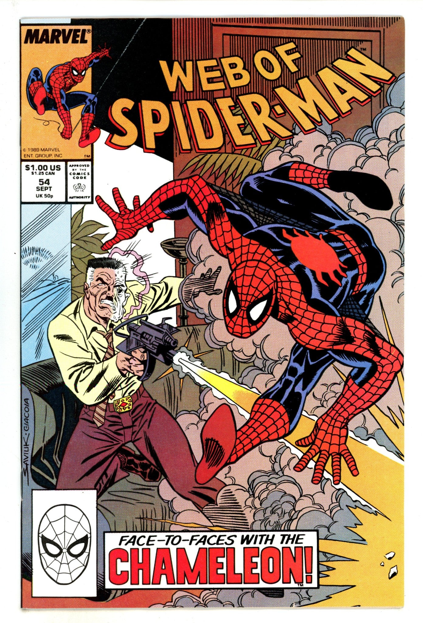Web of Spider-Man Vol 1 54 High Grade (1989) 