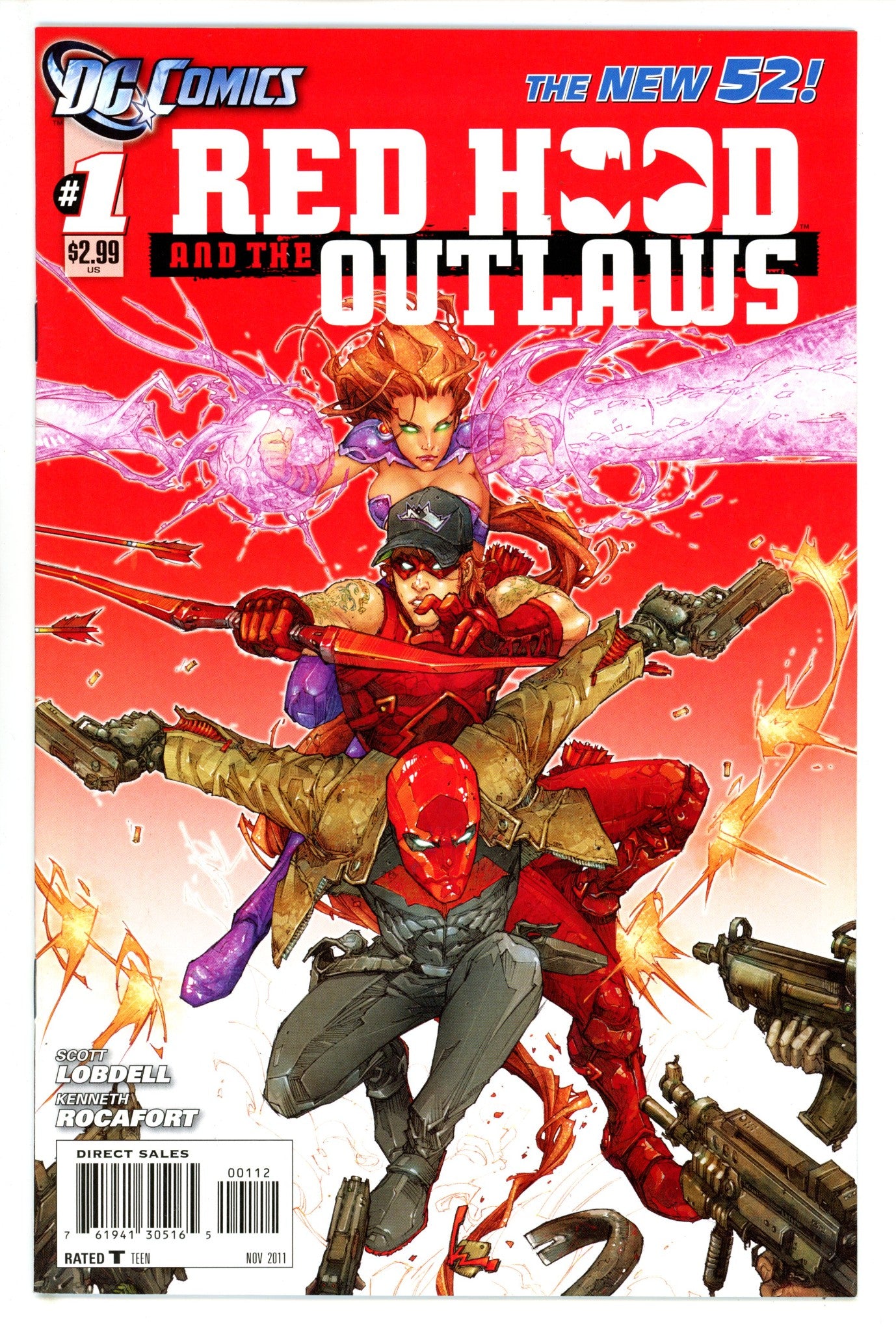Red Hood and the Outlaws Vol 1 1 2Nd Print (2011)