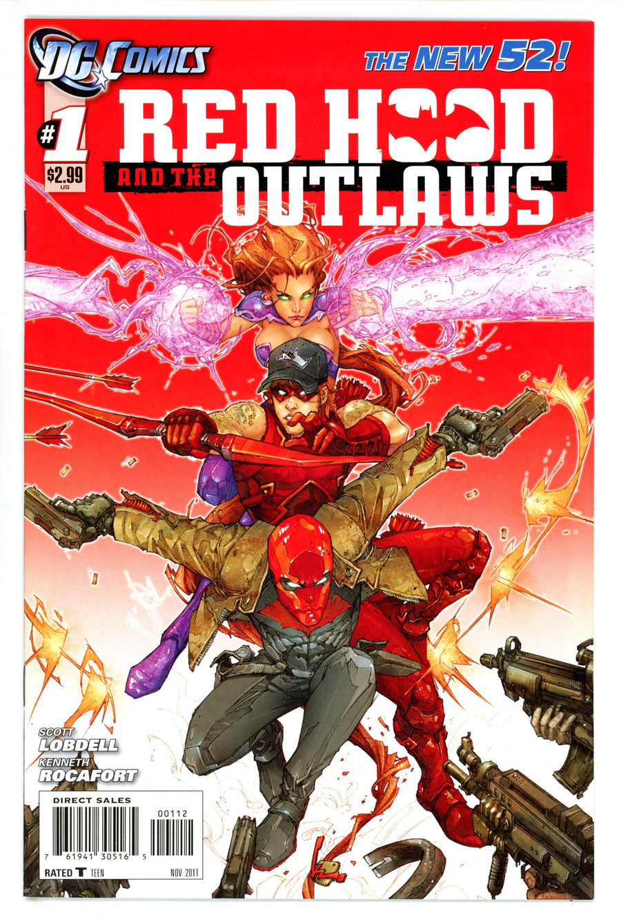 Red Hood and the Outlaws Vol 1 1 2Nd Print (2011)