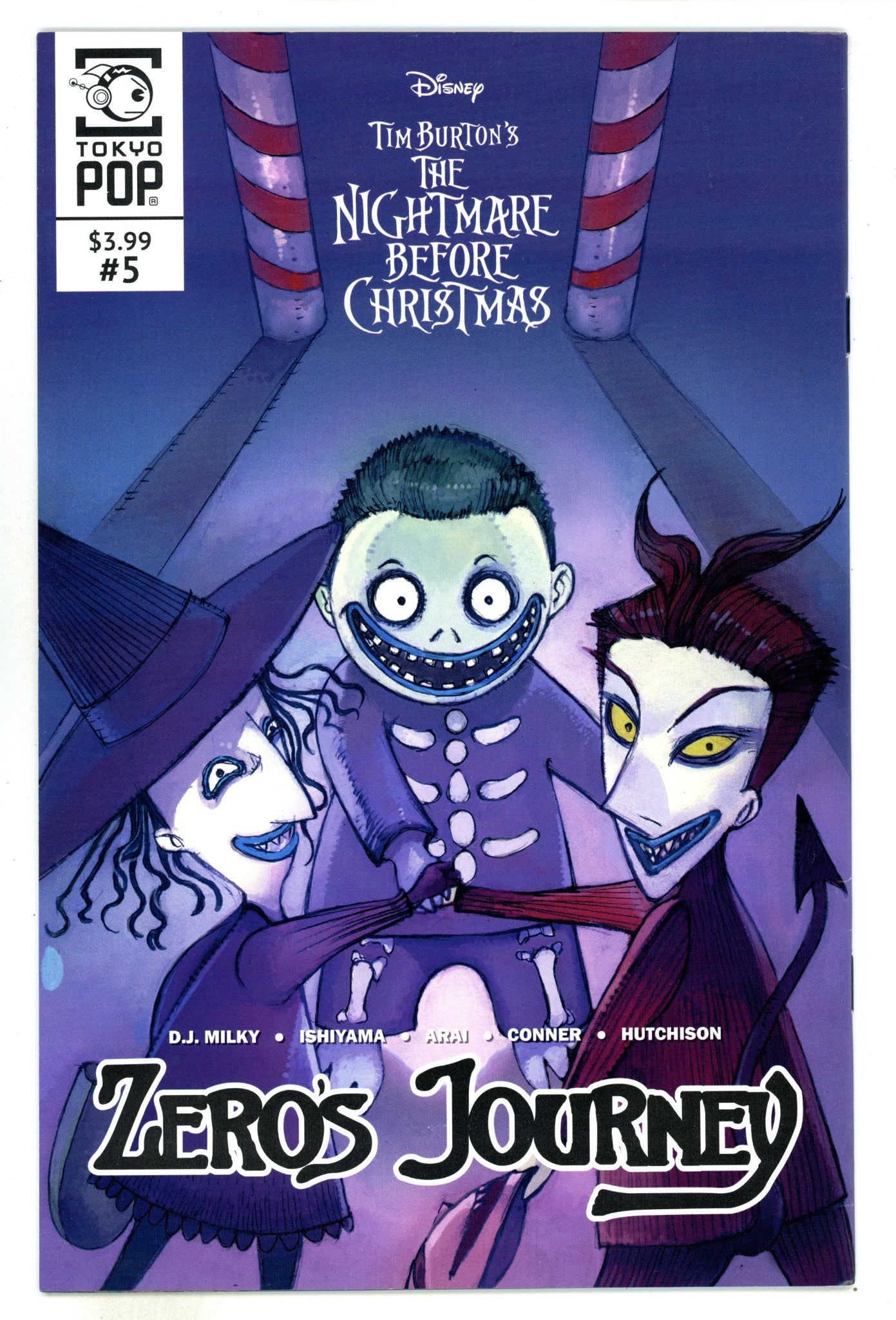Disney Tim Burton's the Nightmare before Christmas: Zero's Journey 5 FN/VF (7.0) (2018) 
