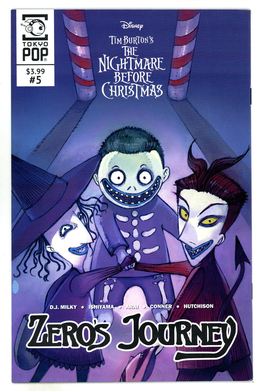 Disney Tim Burton's the Nightmare before Christmas: Zero's Journey 5 FN/VF (7.0) (2018) 