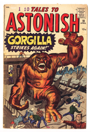 Tales to Astonish Vol 1 18 GD+ (2.5) (1961)