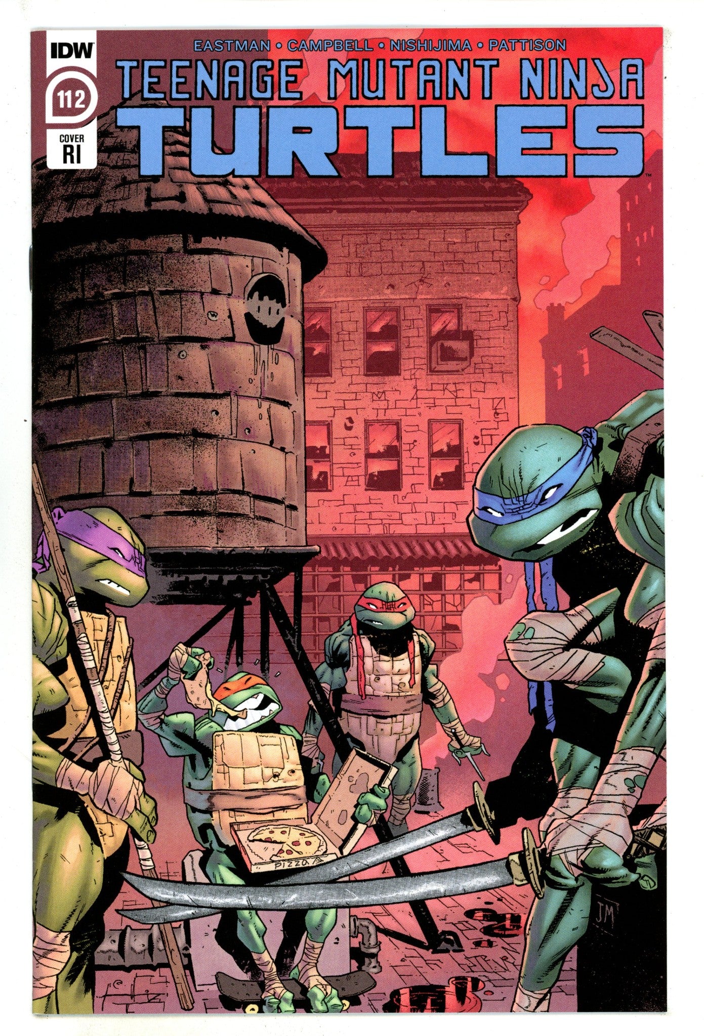 Teenage Mutant Ninja Turtles Vol 5 112 NM- (9.2) (2020) Mason Incentive Variant 