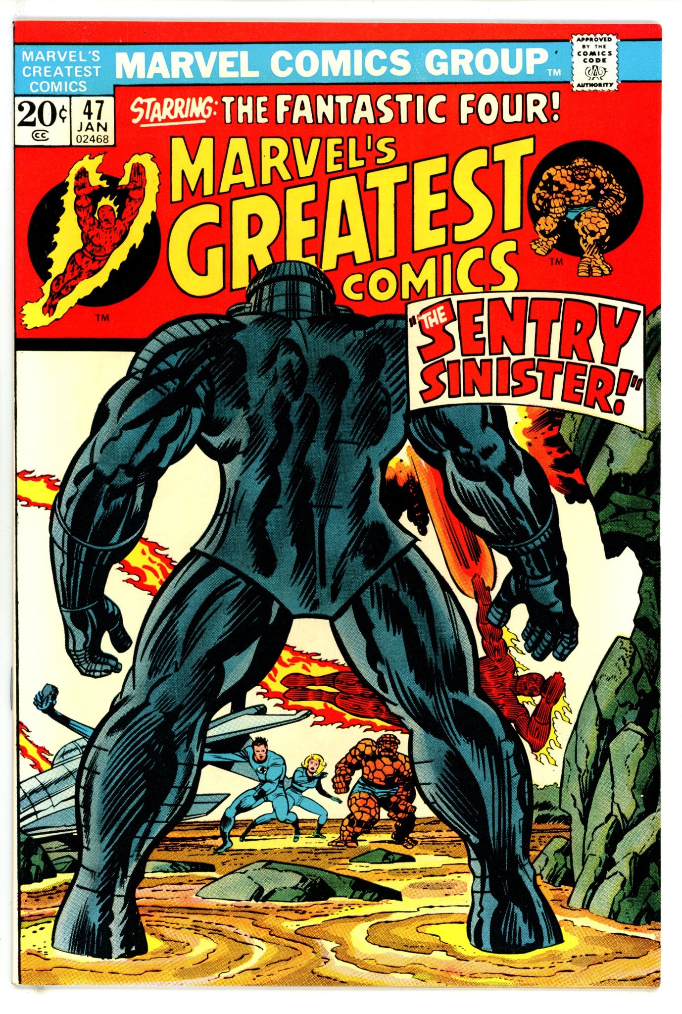 Marvel's Greatest Comics 47 NM- (1974)