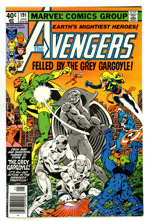 The Avengers Vol 1 191 VF- (7.5) (1980) Newsstand