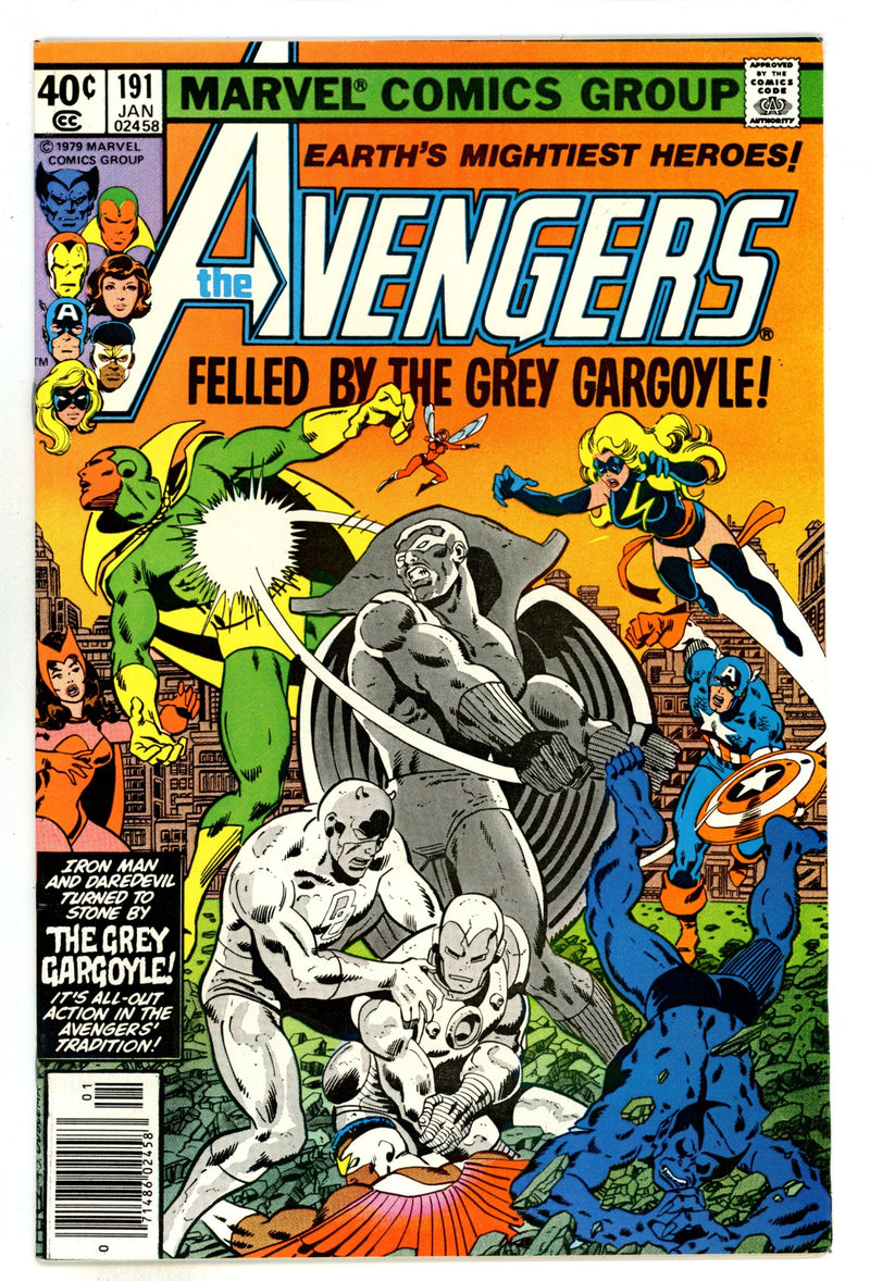 The Avengers Vol 1 191  VF- (7.5)   (1980)     Newsstand  