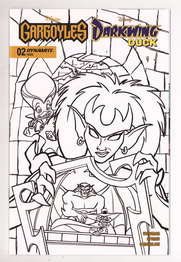 Gargoyles Darkwing Duck  2 Stones  B&W Incentive   (2026)