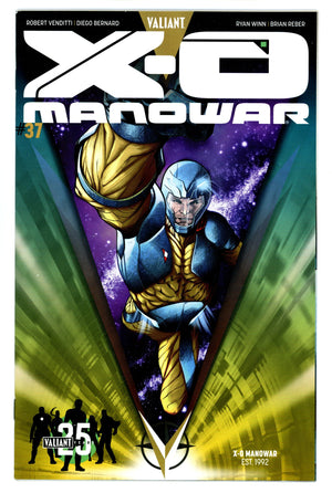X-O Manowar Vol 3 37 High Grade (2015) Sandoval Variant
