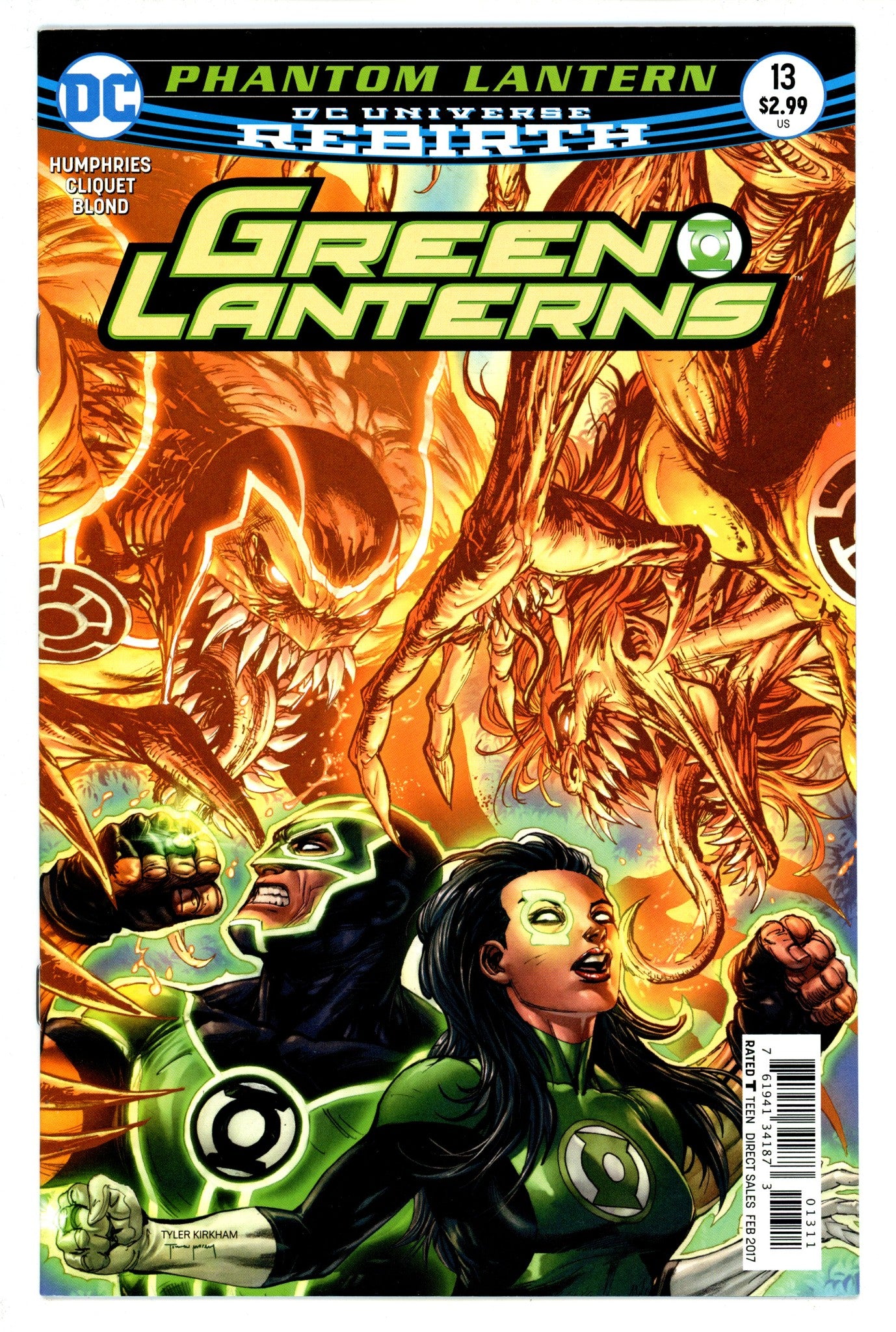 Green Lanterns 13 High Grade (2017) 