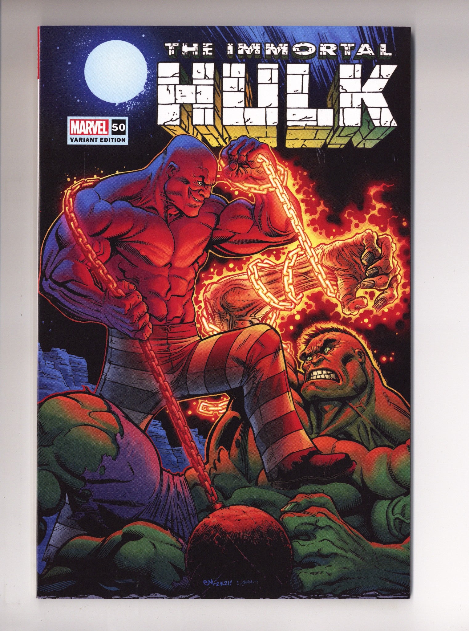 Immortal Hulk 50 NM- (9.2) (2021) McGuinness Incentive Variant 
