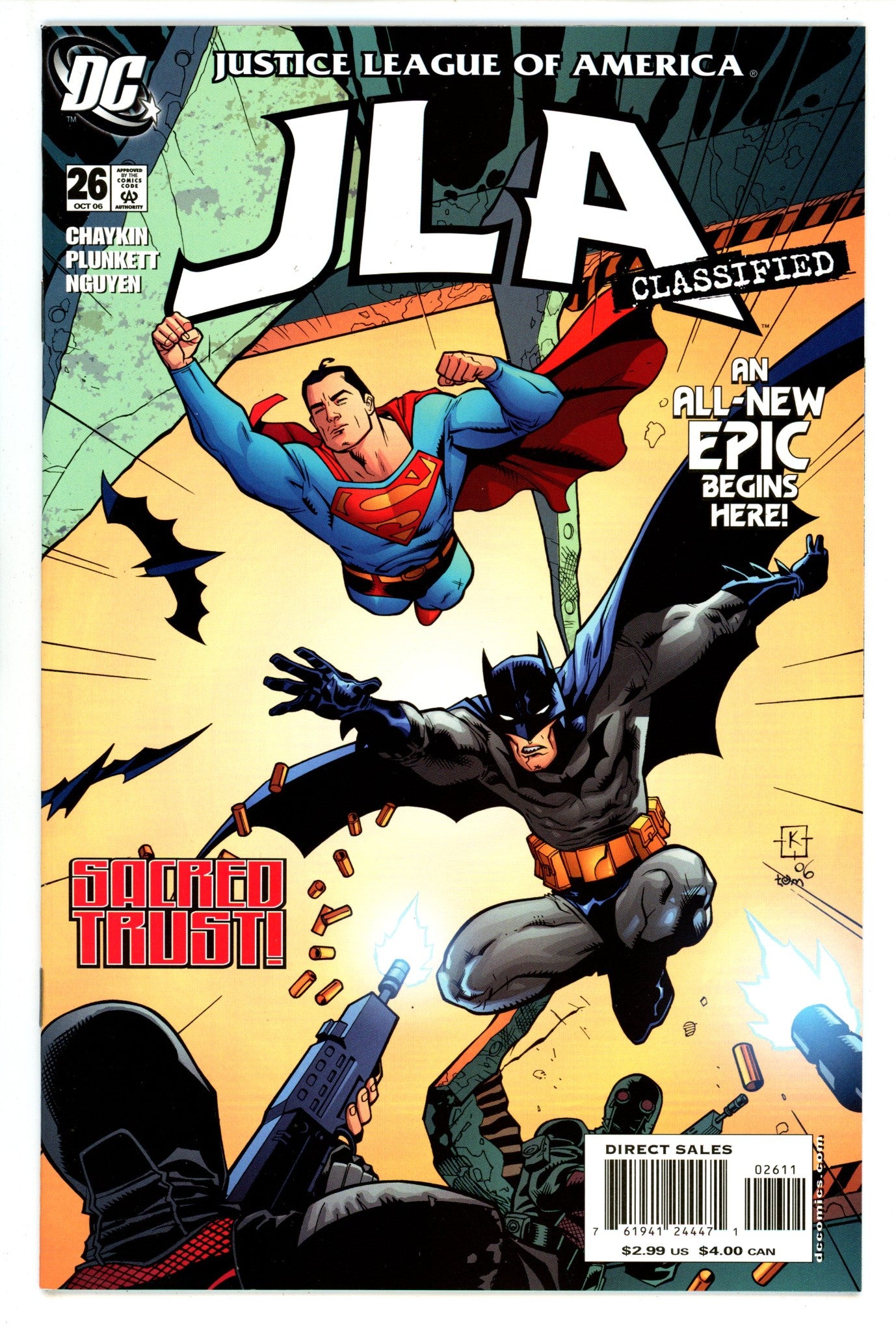 JLA: Classified  26  High Grade  (2006)   