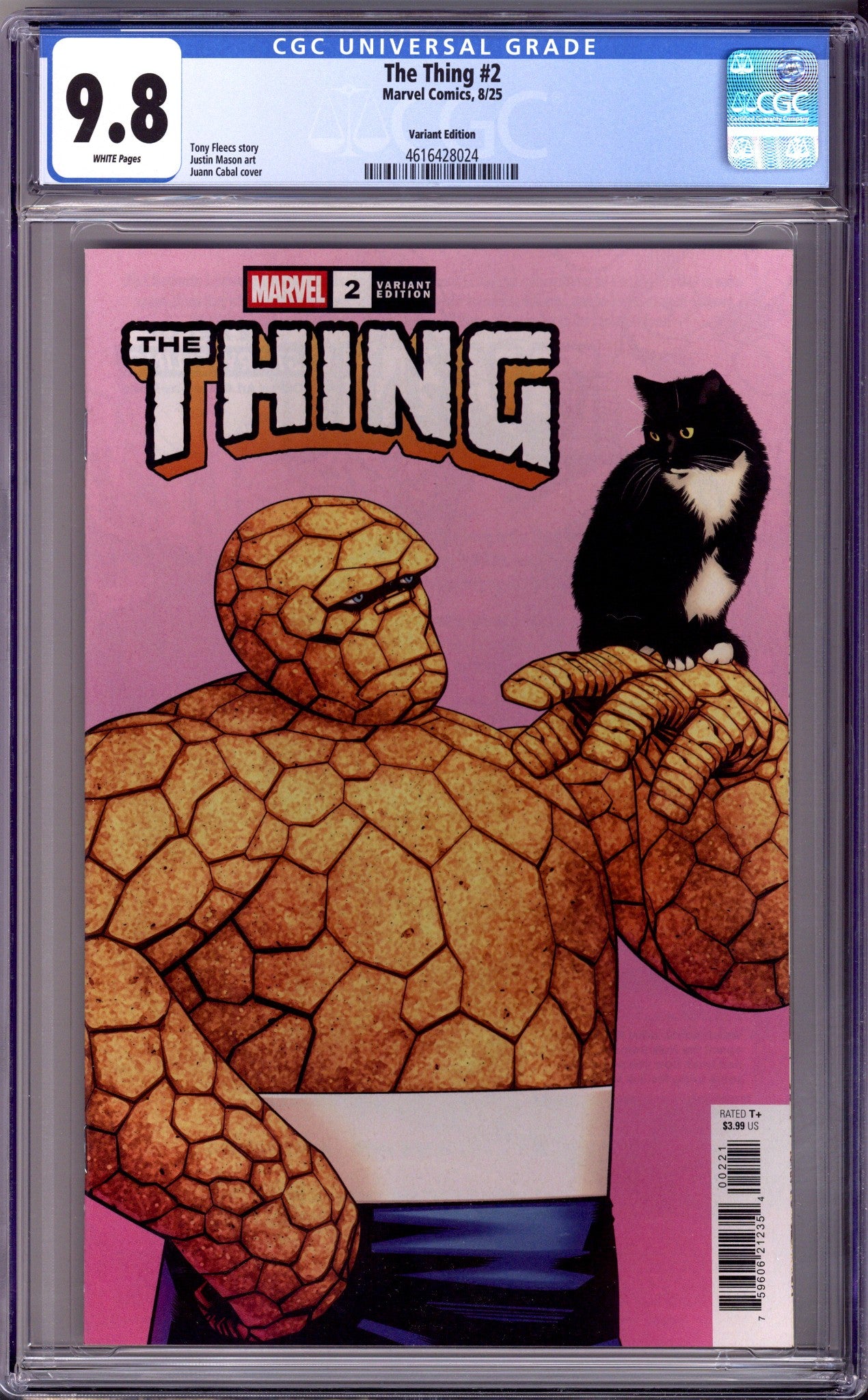 The Thing Vol 4 2 CGC 9.8 (NM/M) (2025) Cabal Variant 