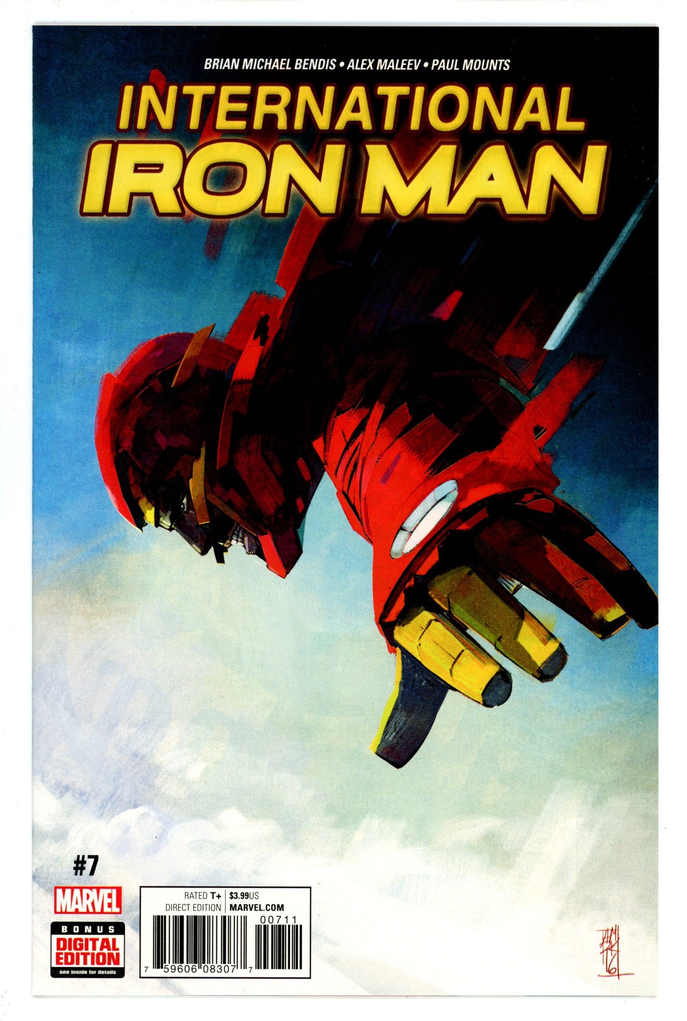 International Iron Man Vol 1 7 High Grade (2016) 