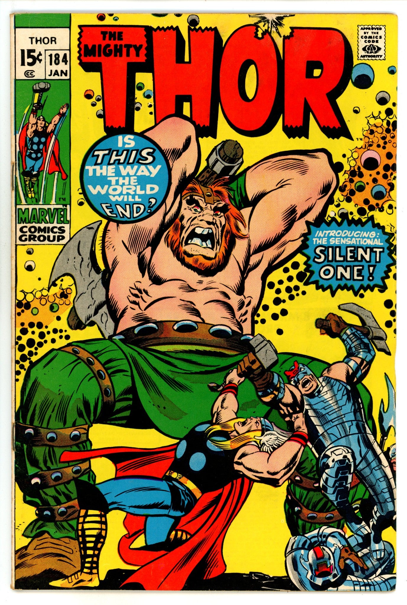 Thor Vol 1 184 FN/VF (7.0) (1971) 