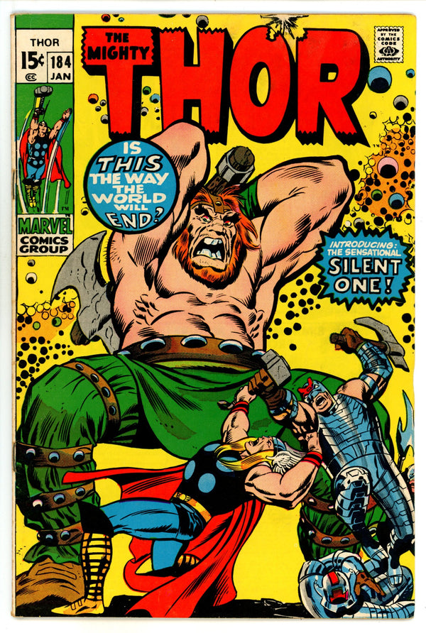 Thor Vol 1 184 FN/VF (7.0) (1971)
