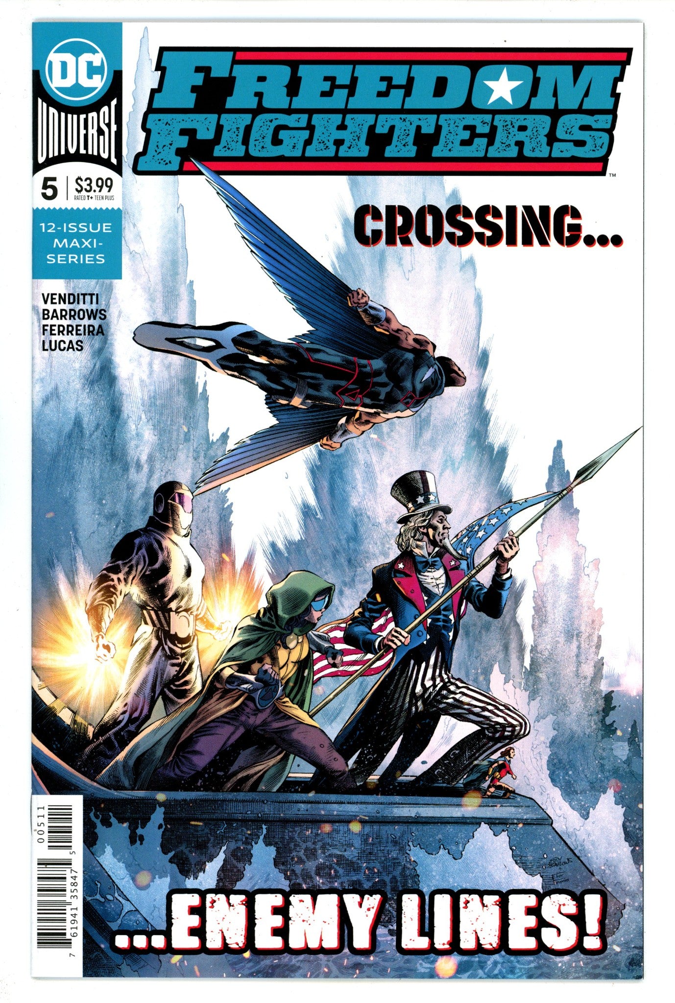 Freedom Fighters Vol 3 5 High Grade (2019) 