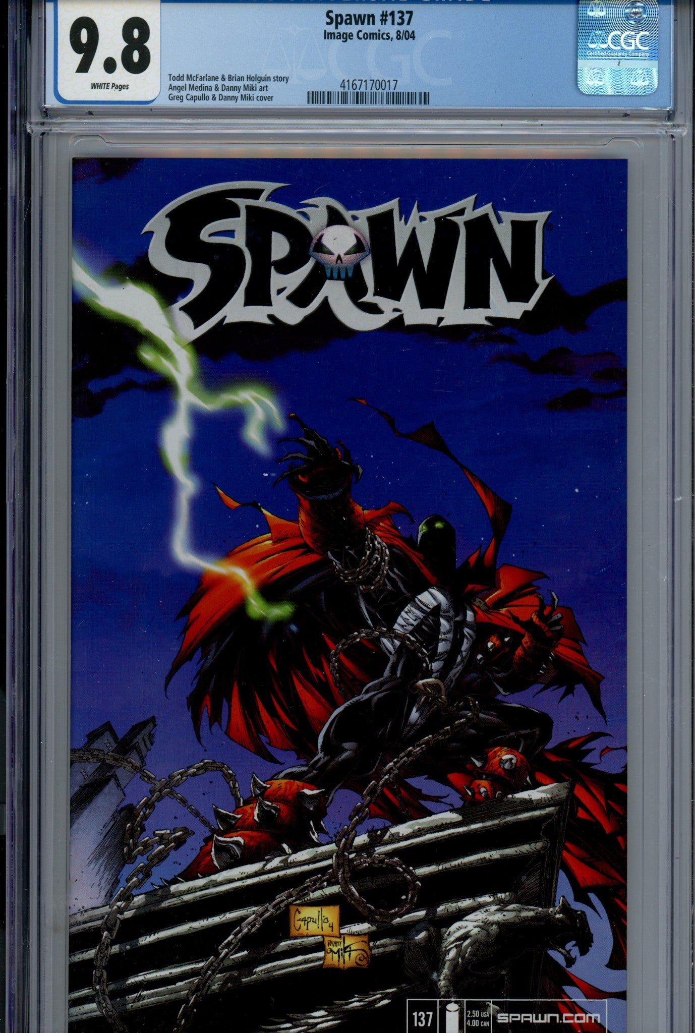 Spawn 137 CGC 9.8 (NM/M) (2004) 