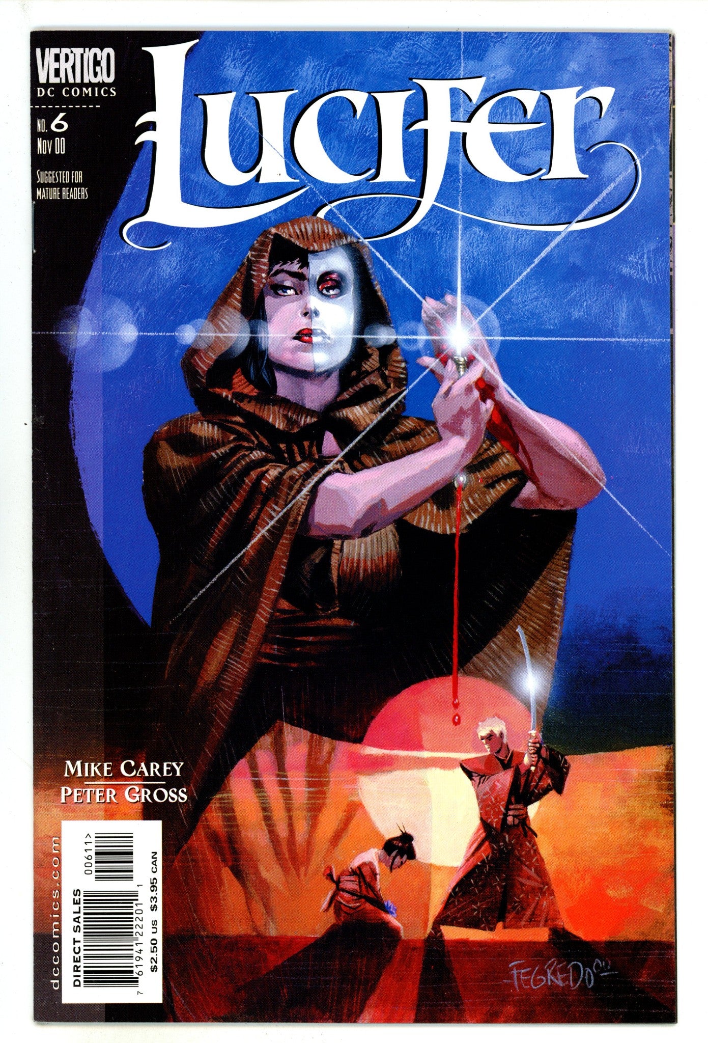 Lucifer Vol 1 6 High Grade (2000) 