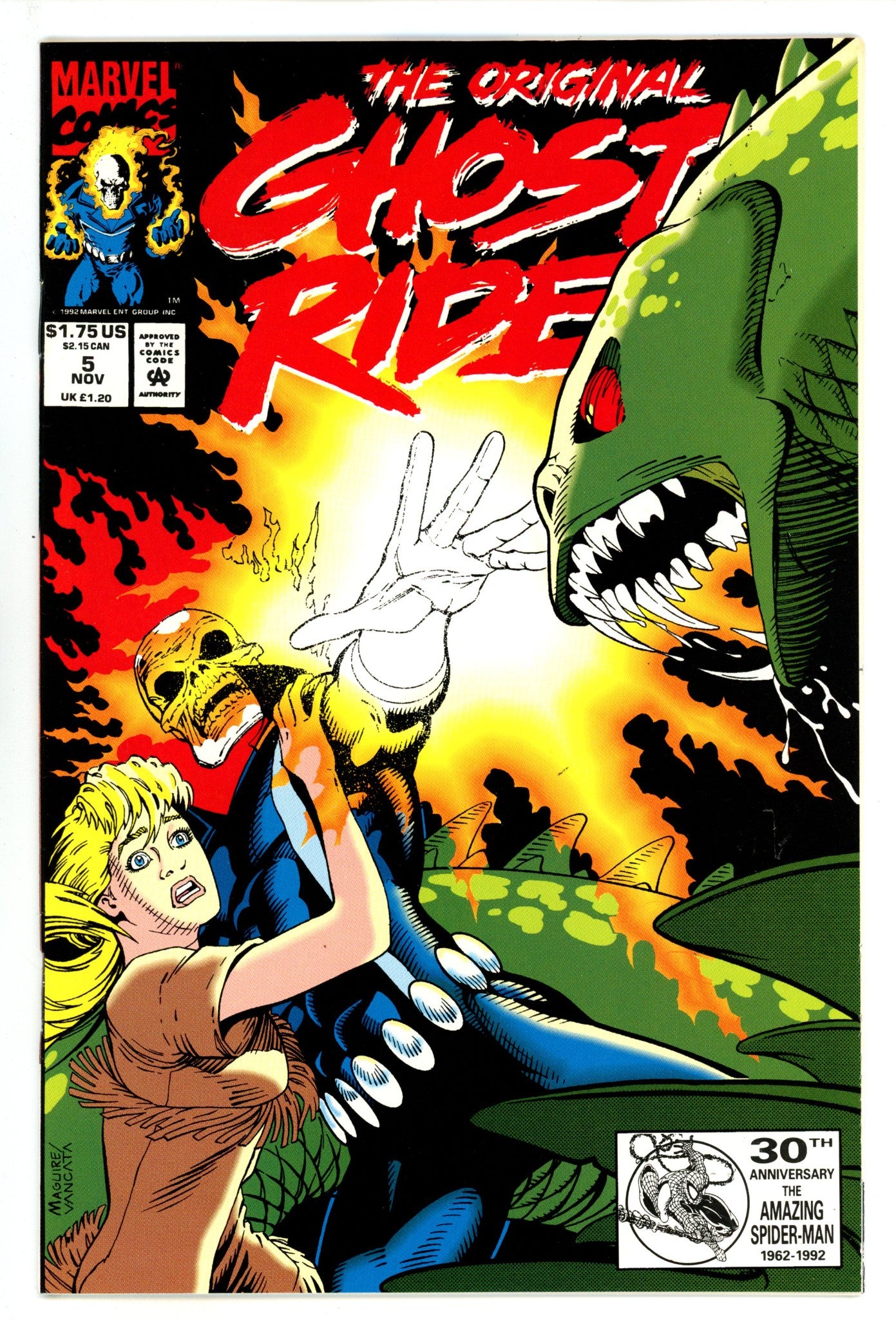 The Original Ghost Rider 5 High Grade (1992) 