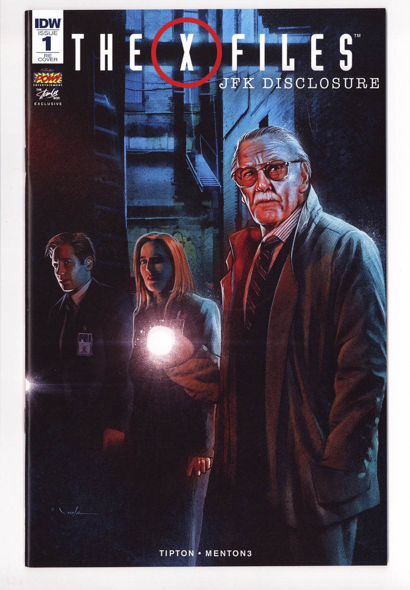 The X-Files: JFK Disclosure 1 VF/NM (9.0) (2017) Valenzuela Exclusive Variant 