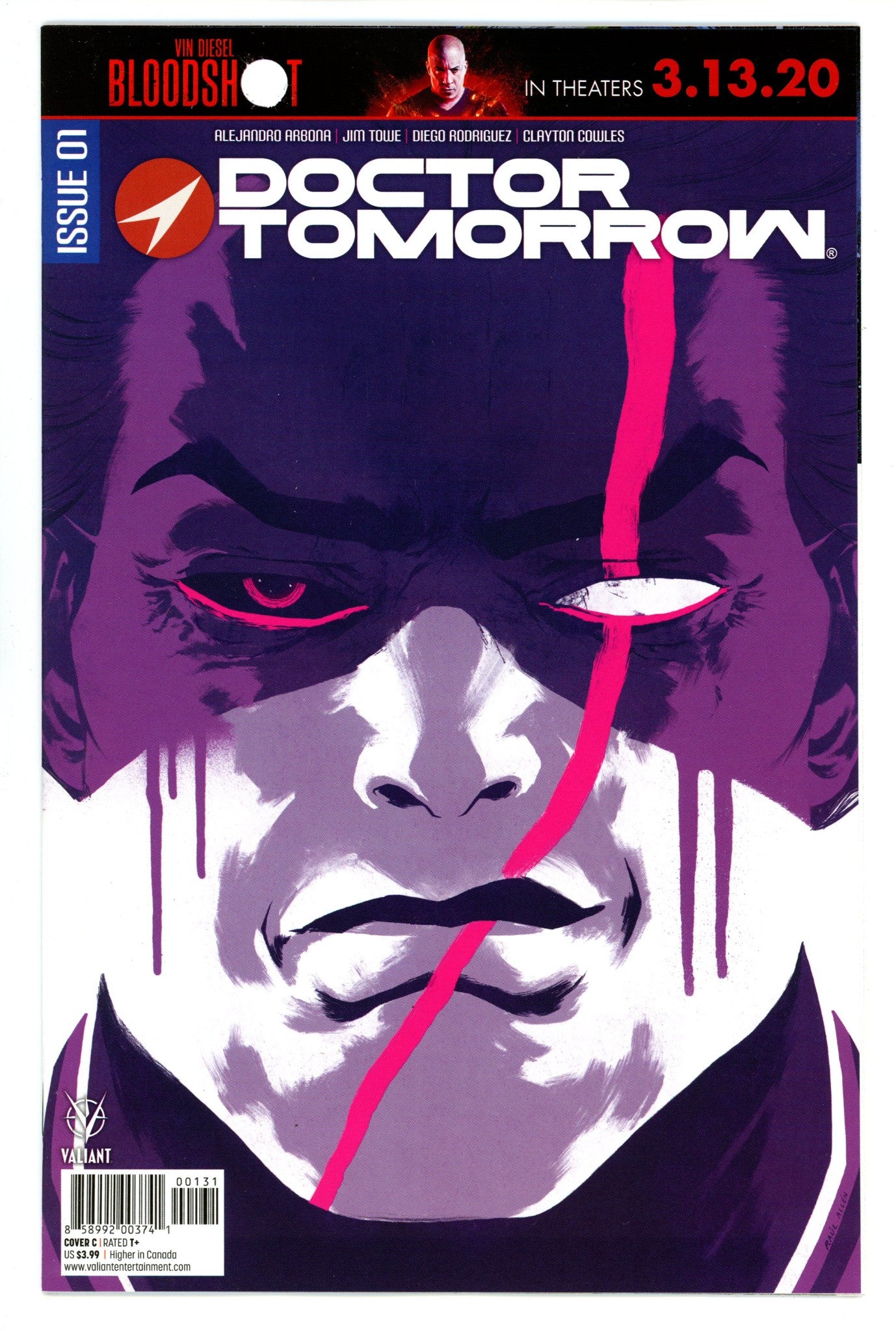 Doctor Tomorrow Vol 2 1 High Grade (2020) Allen Variant 