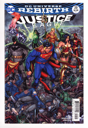 Justice League Vol 2 20 High Grade (2017) Bradshaw Variant