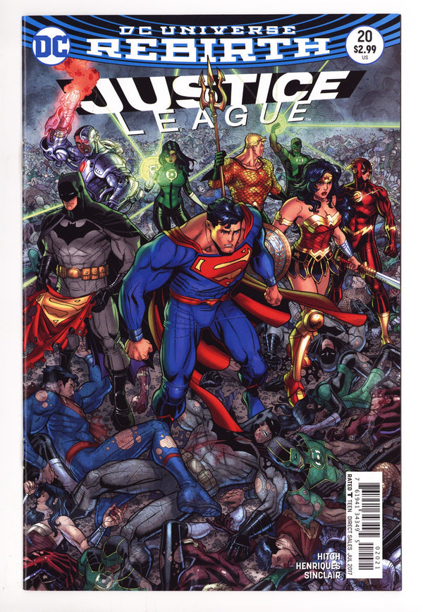 Justice League Vol 2 20 High Grade (2017) Bradshaw Variant