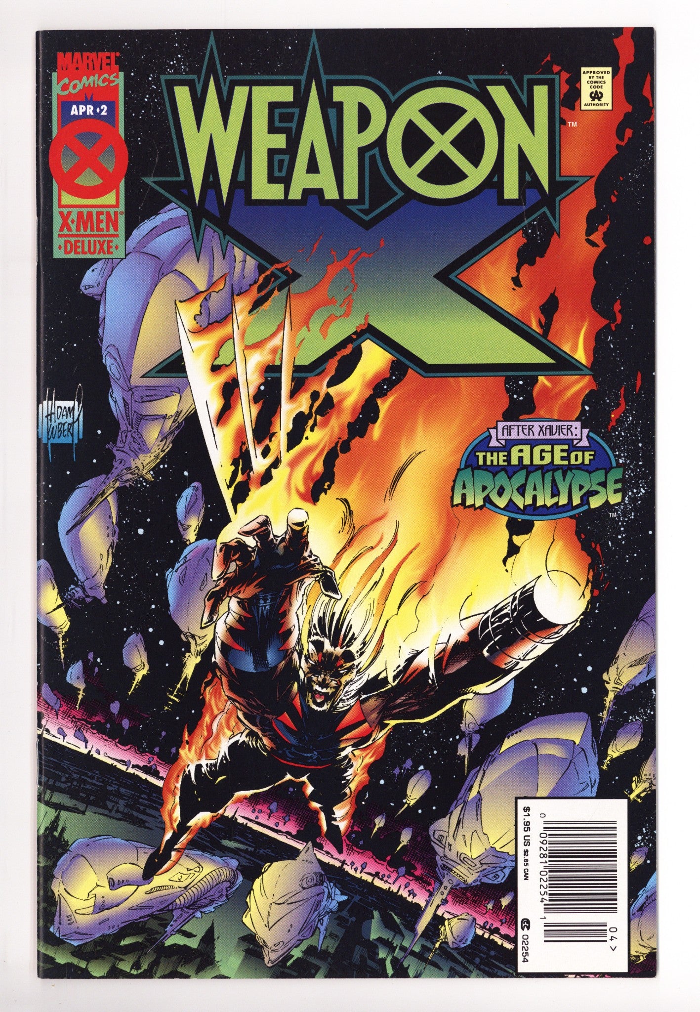 Weapon X Vol 1 2  High Grade   (1995)     Newsstand  