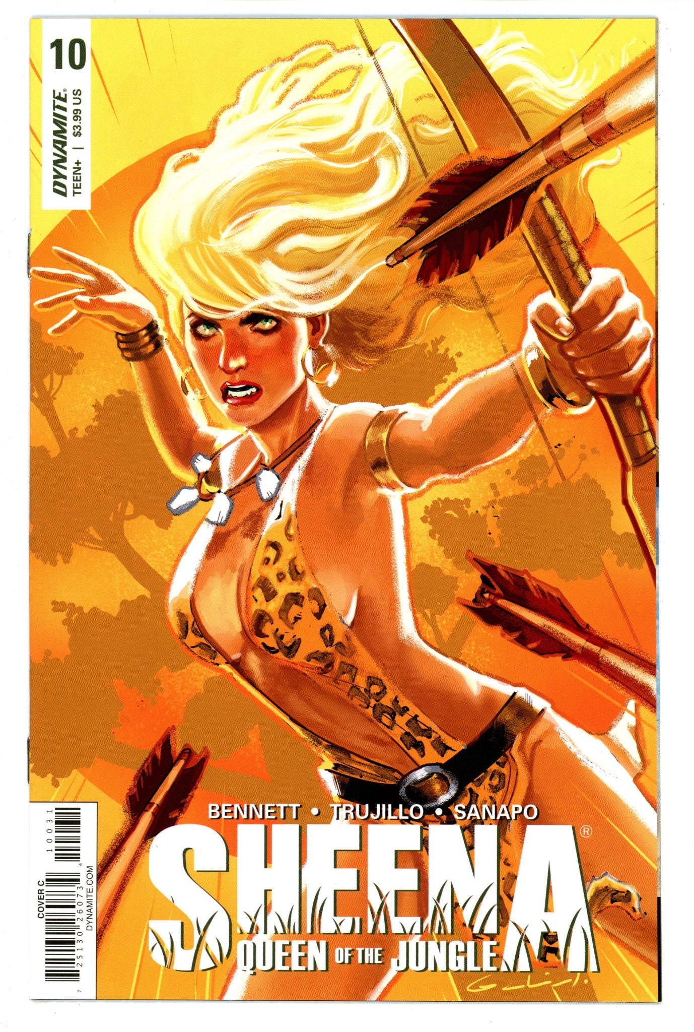 Sheena Queen of the Jungle 10 High Grade (2018) Galindo Variant 
